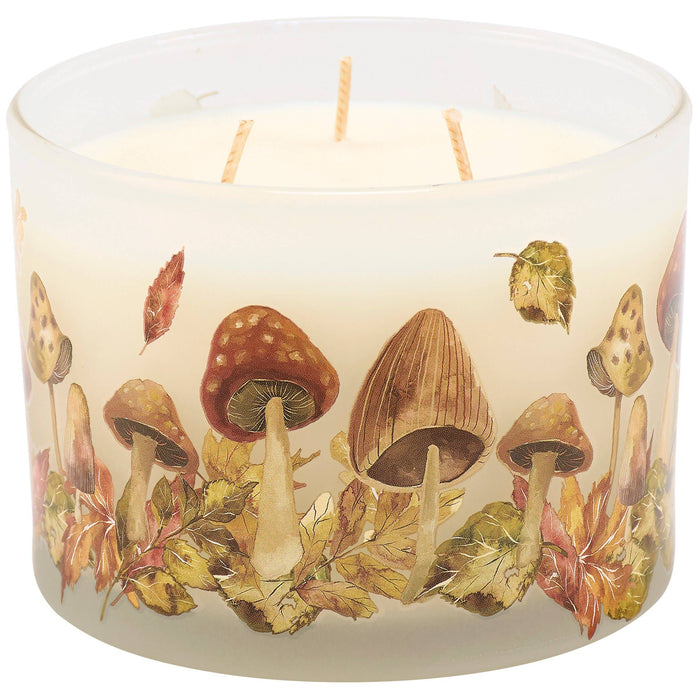 Harvest Leaves Three-Wick Soy Candle