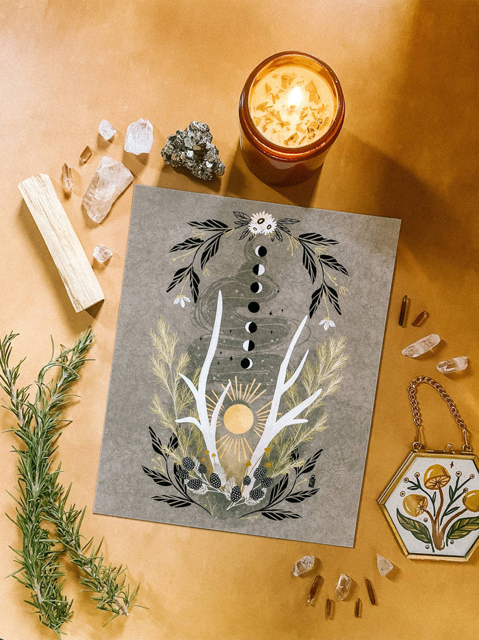 Forest Forage Art Print