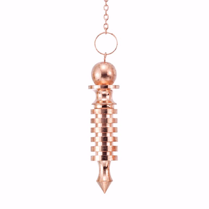 9 Plate Copper Metal Pendulum