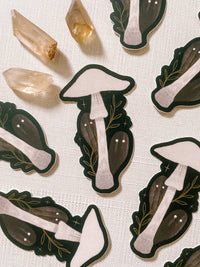 Amanita Verna Matte Vinyl Sticker