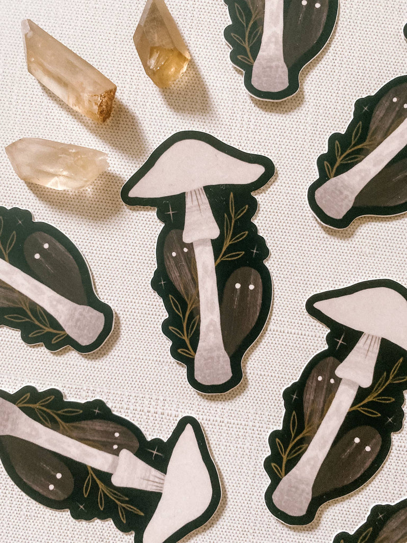 Amanita Verna Matte Vinyl Sticker