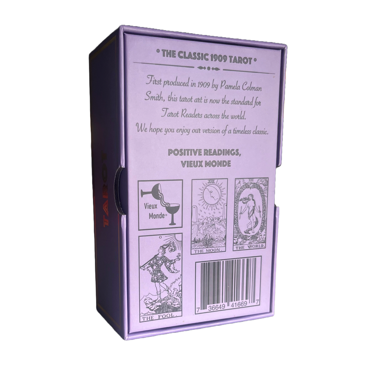 Lavender & Gold Foil Rider Waite Tarot
