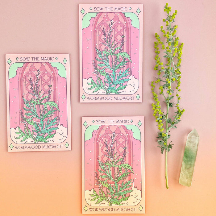 Mugwort Tarot Seed Packet