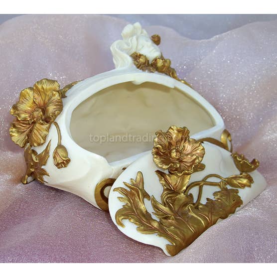 Floral Bliss Art Nouveau Inspired Jewelry Box