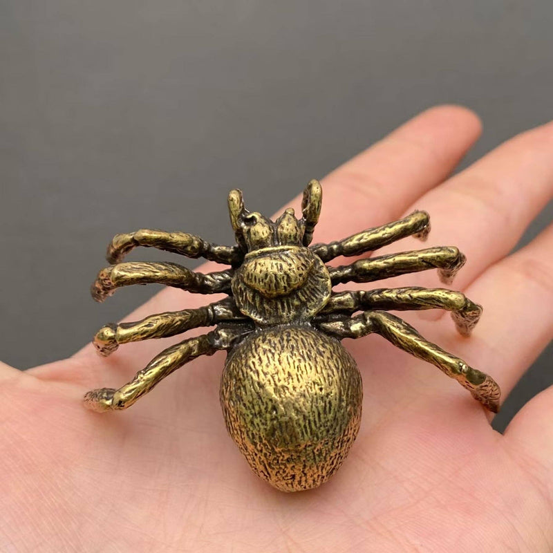 Brass Spider Decoration