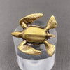 Brass Sea Turtle Decoration