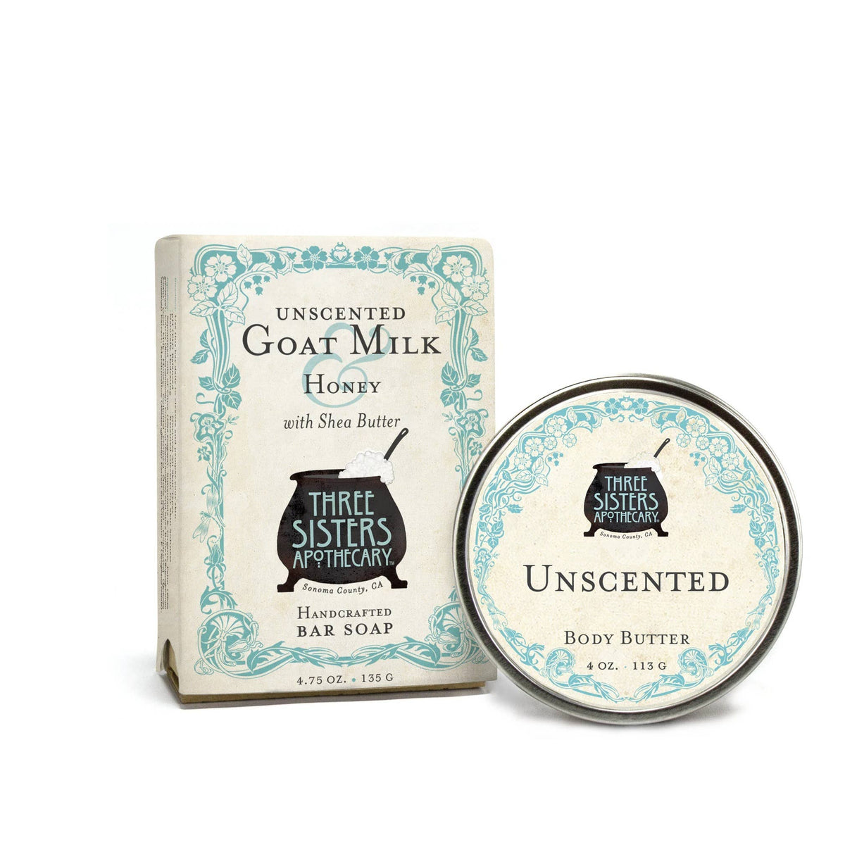 Unscented Goat Milk & Honey Bar Soap
