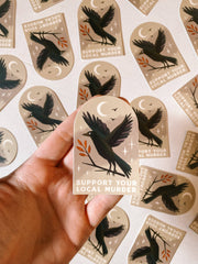 Support Local Murders Vinyl Sticker
