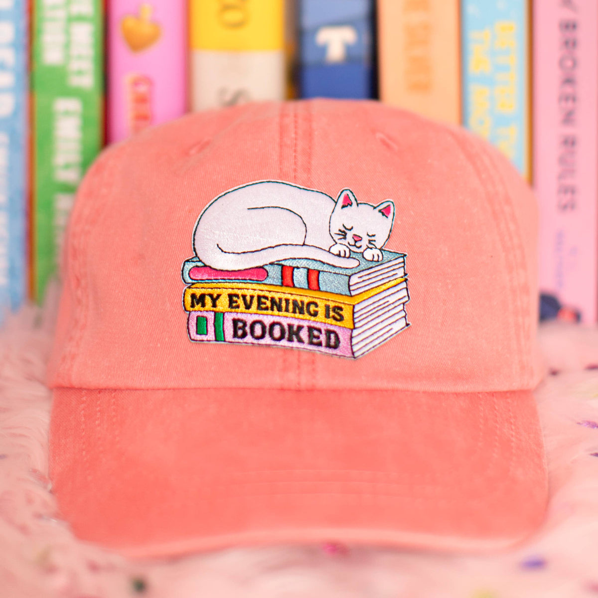 There's No Such Thing as Too Many Books Embroidered Patch