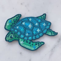 Sea Turtle Embroidered Patch