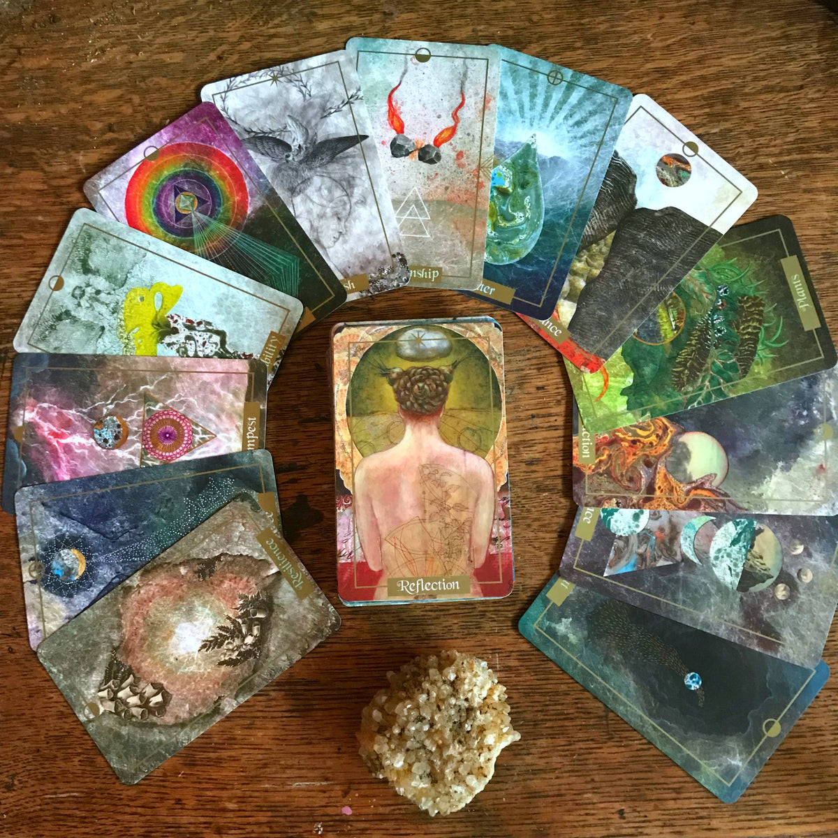The Illuminated Earth Oracle by Claire Mack