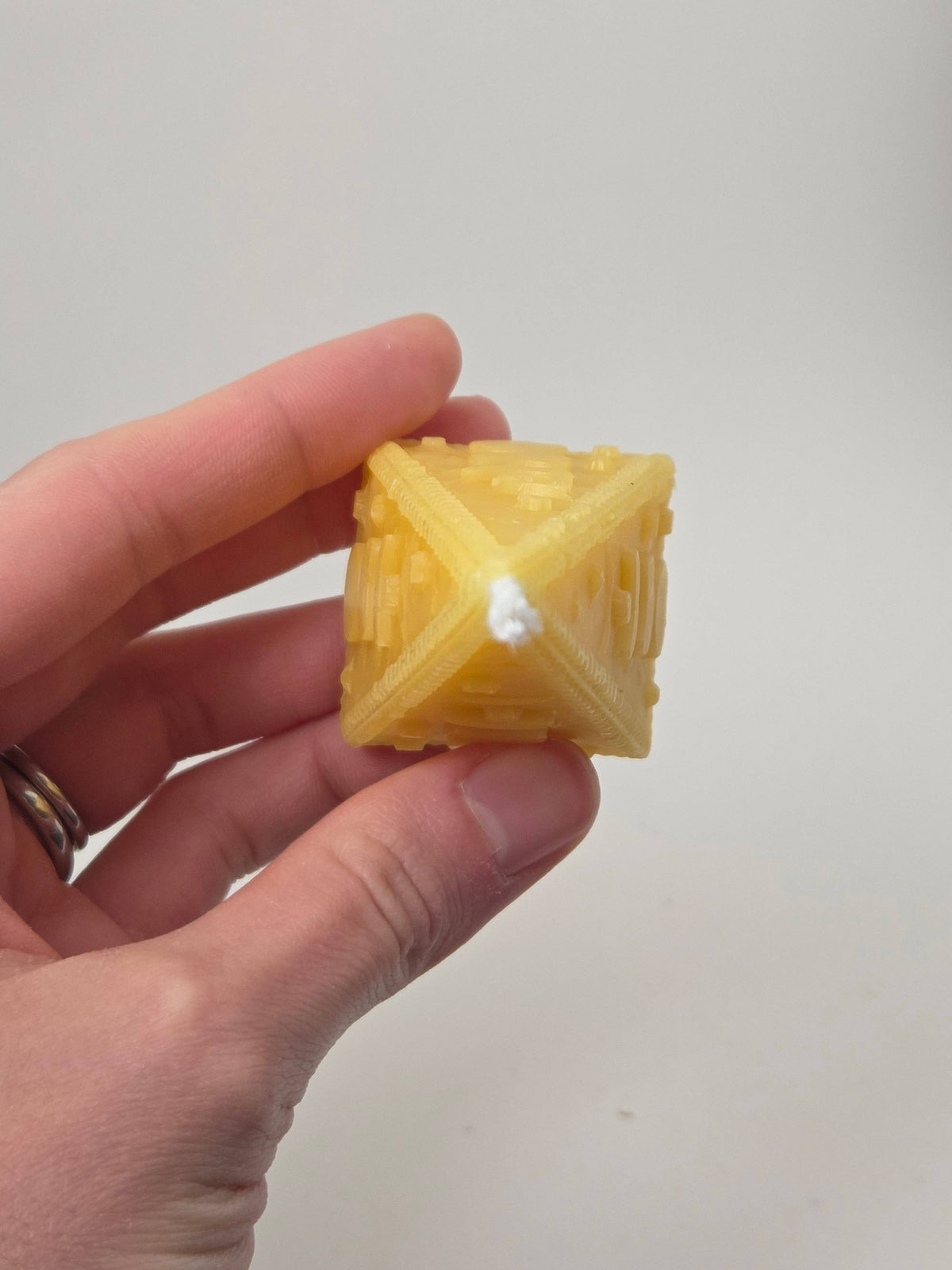 Beeswax Moon Phase Pyramid Candle