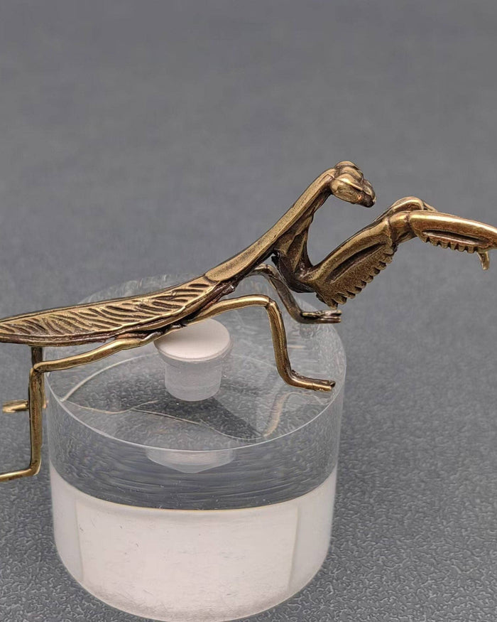 Brass Mantis Decoration