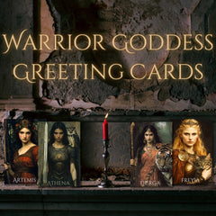 Warrior Goddess Greeting Cards