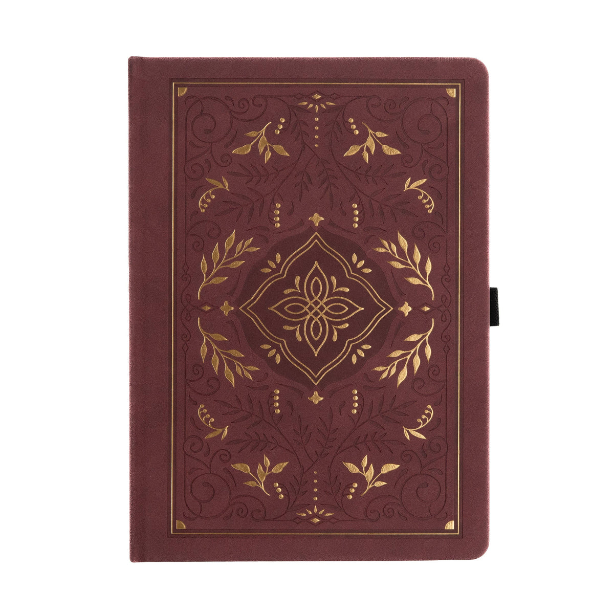 Storybook in Plum Dot Grid Pocket Journal