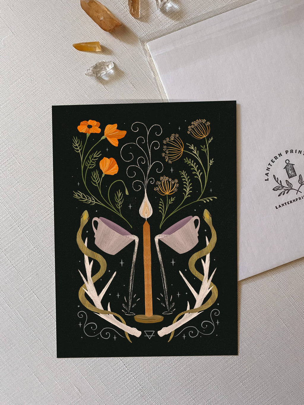 Earth Ritual Postcard Print