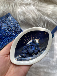 Evil Eye Protective Ceramic Trinket Dish
