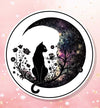 Golden Dragonfly Garden Vinyl Sticker
