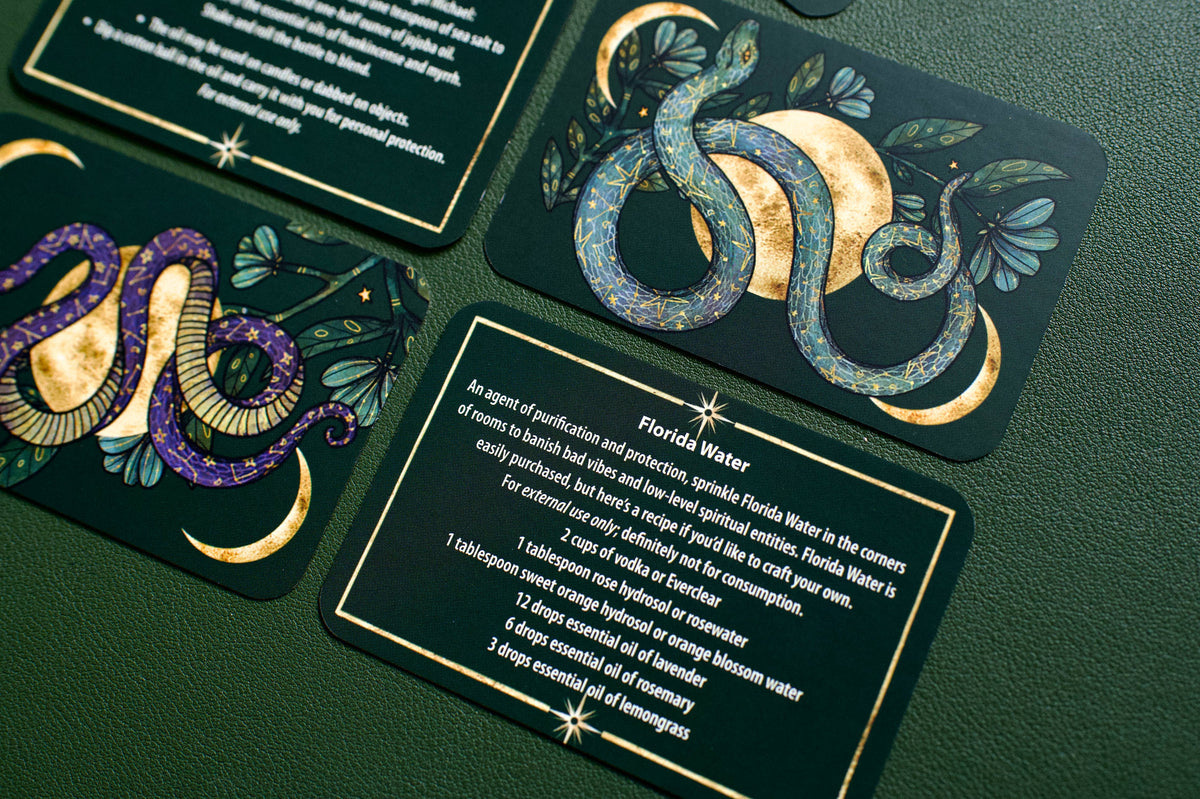 Protection Spells Mini Card Deck by Judika Illes