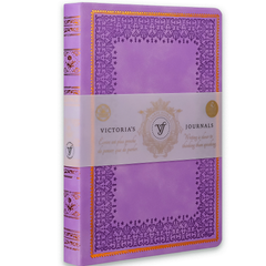 Renaissance Lilac Leather Style Journal