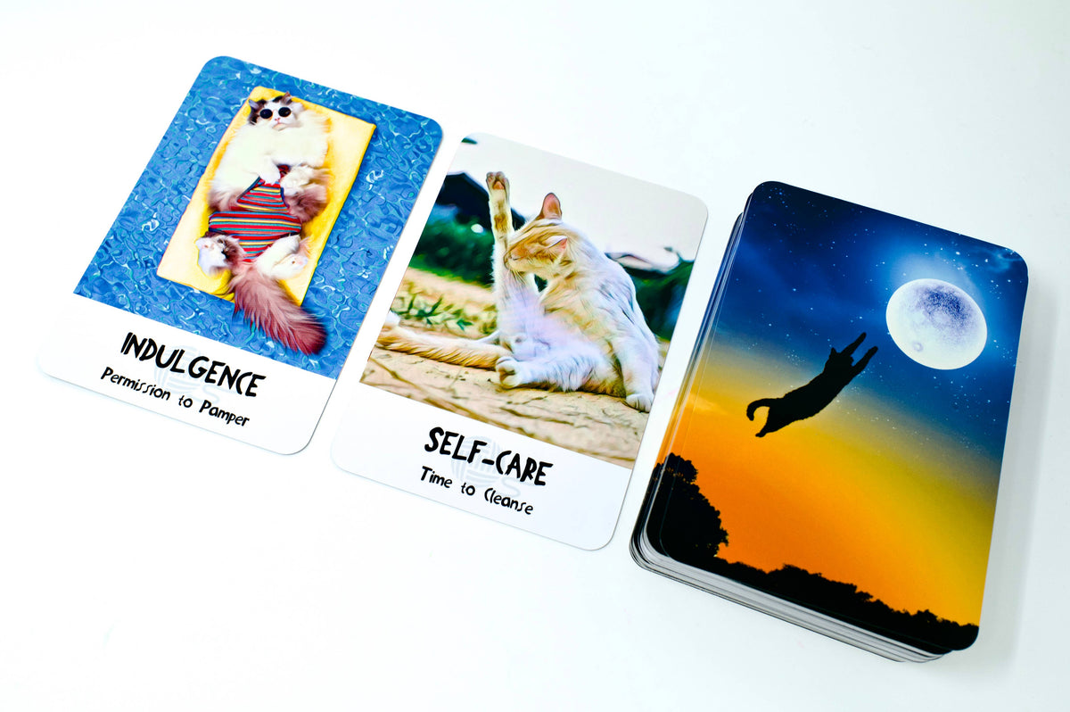 Cosmic Cat Wisdom Cards by Barb Horn and Randy Crutcher