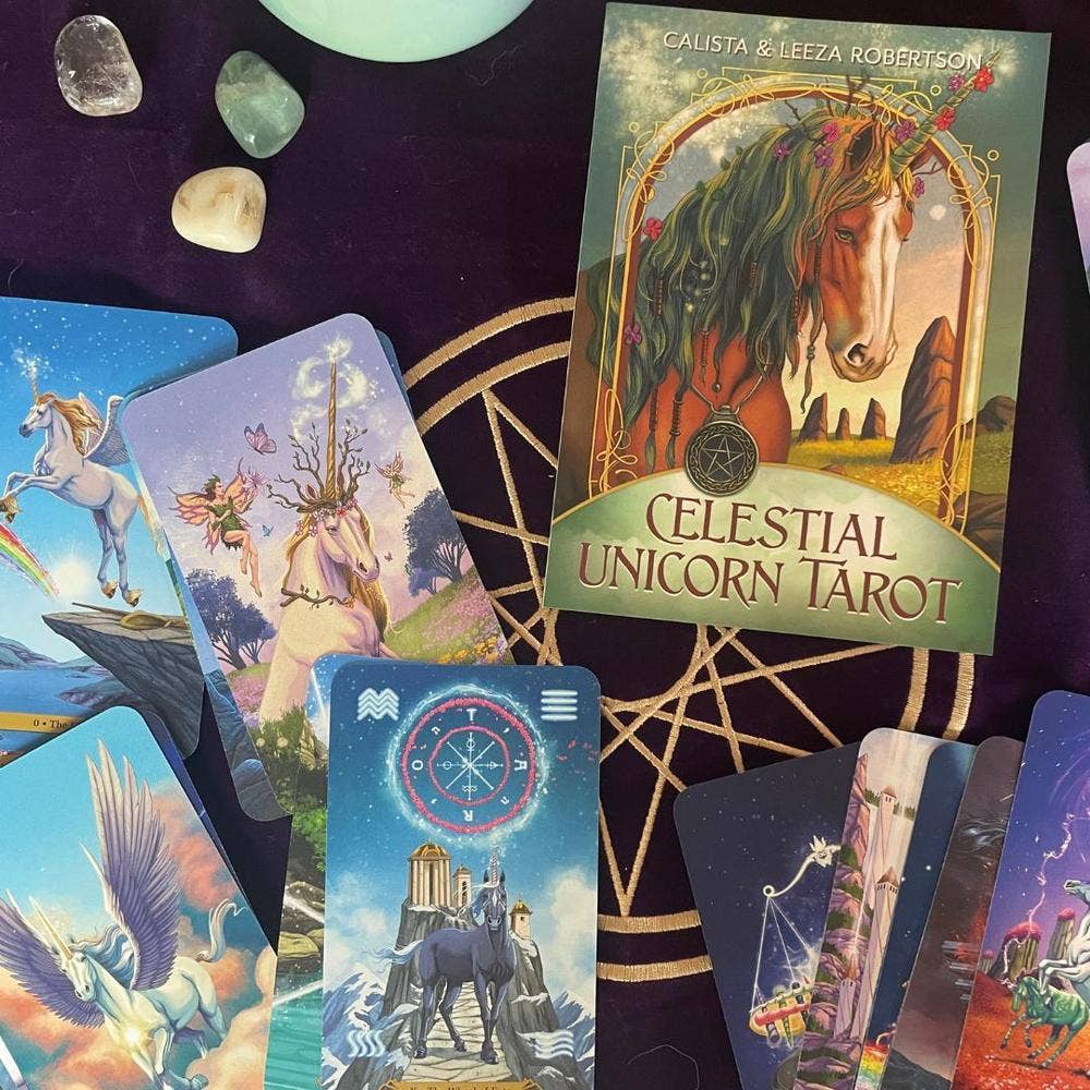 The Celestial Unicorn Tarot by Calista & Leeza Robertson and Eugene Smith