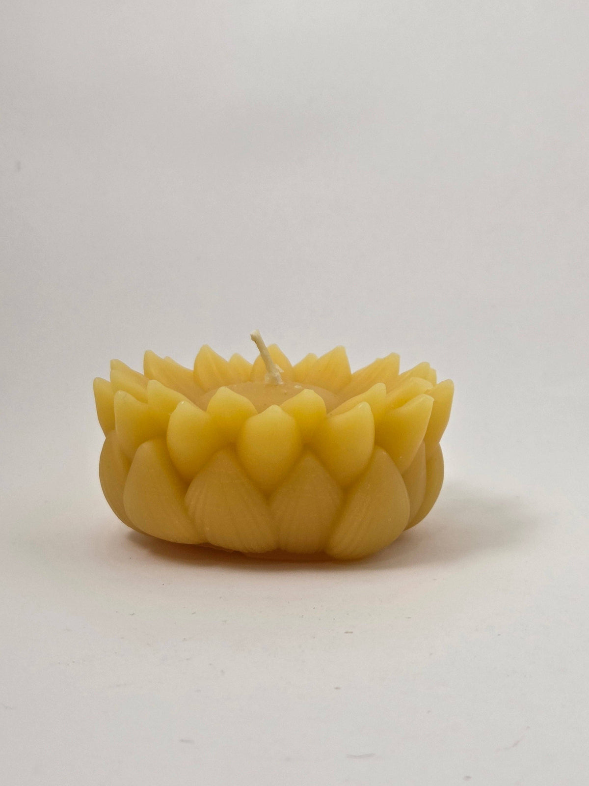 Beeswax Sunflower Candle