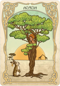 Flower Folklore Oracle by Catherine C. Caprino