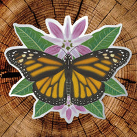Monarch Matte Mirror PVC-Free Sticker