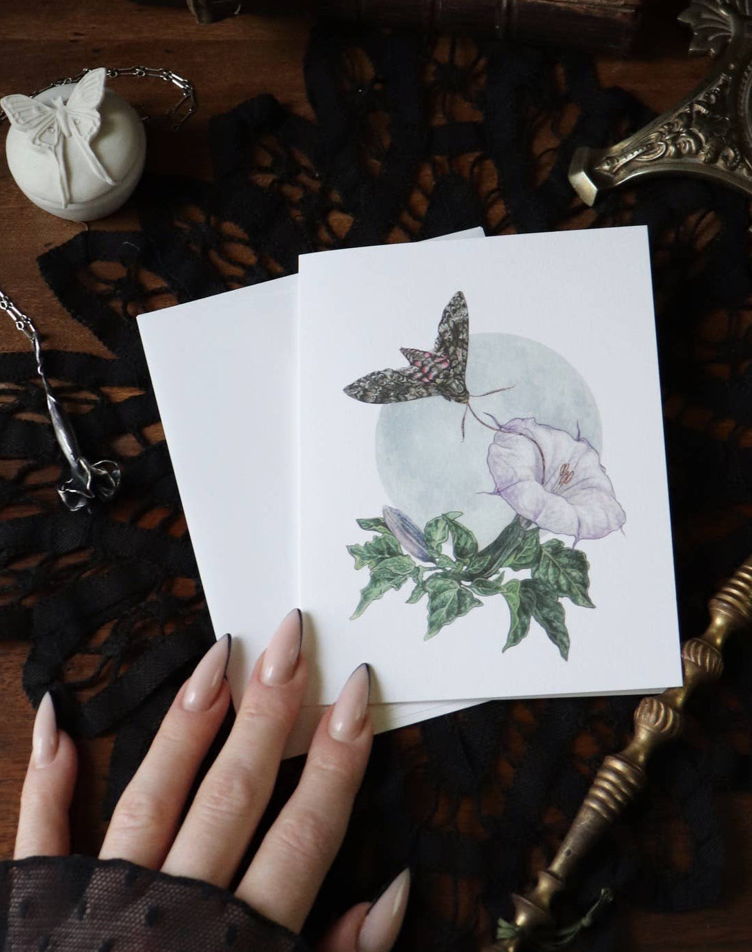 Datura Poison Greeting Card