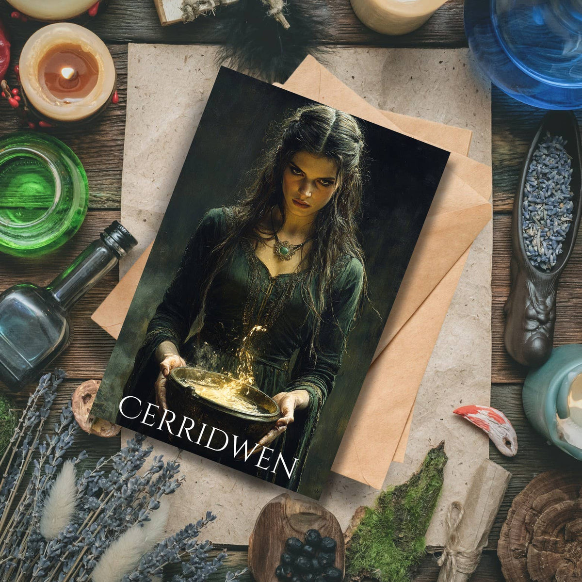 Mother Goddess Greeting Cards