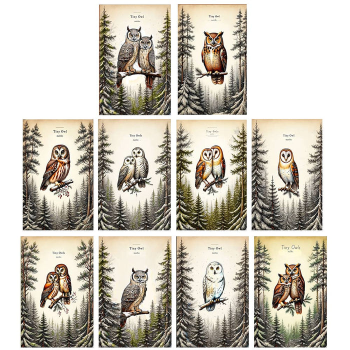 Tiny Owl Matchboxes