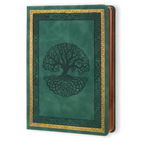Celtic Tree of Life Evergreen Leather Style Journal