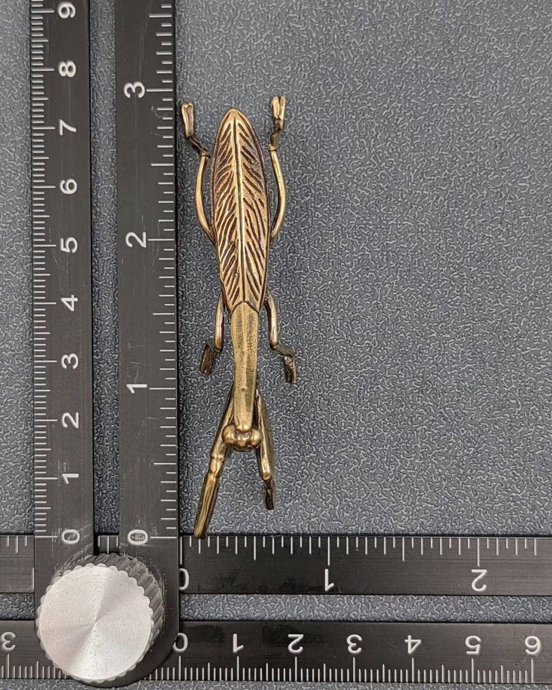 Brass Mantis Decoration