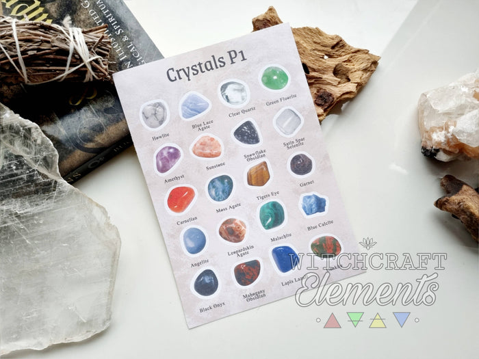 Crystals Sticker Sheets