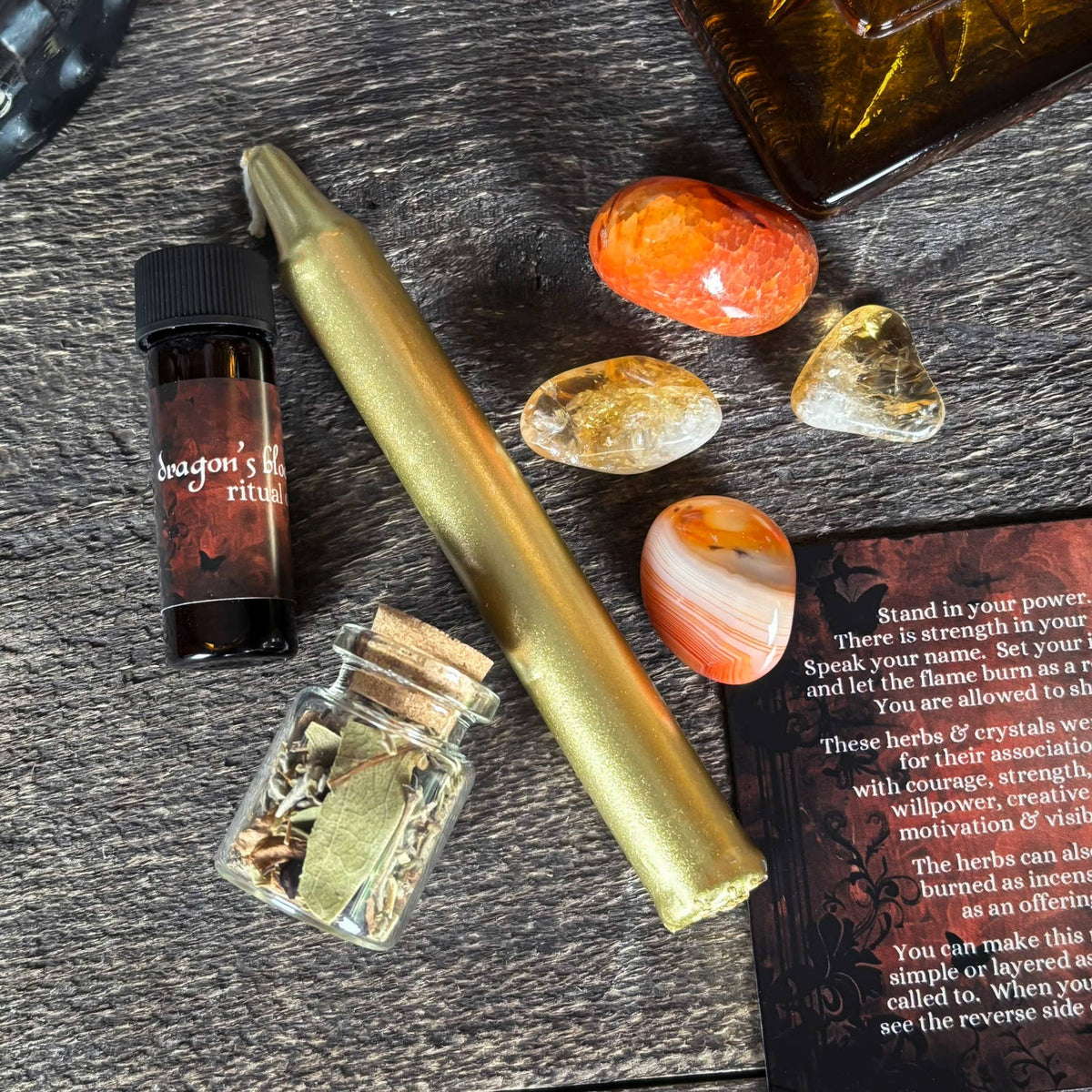 Empowered Spell Kit for Strength & Courage