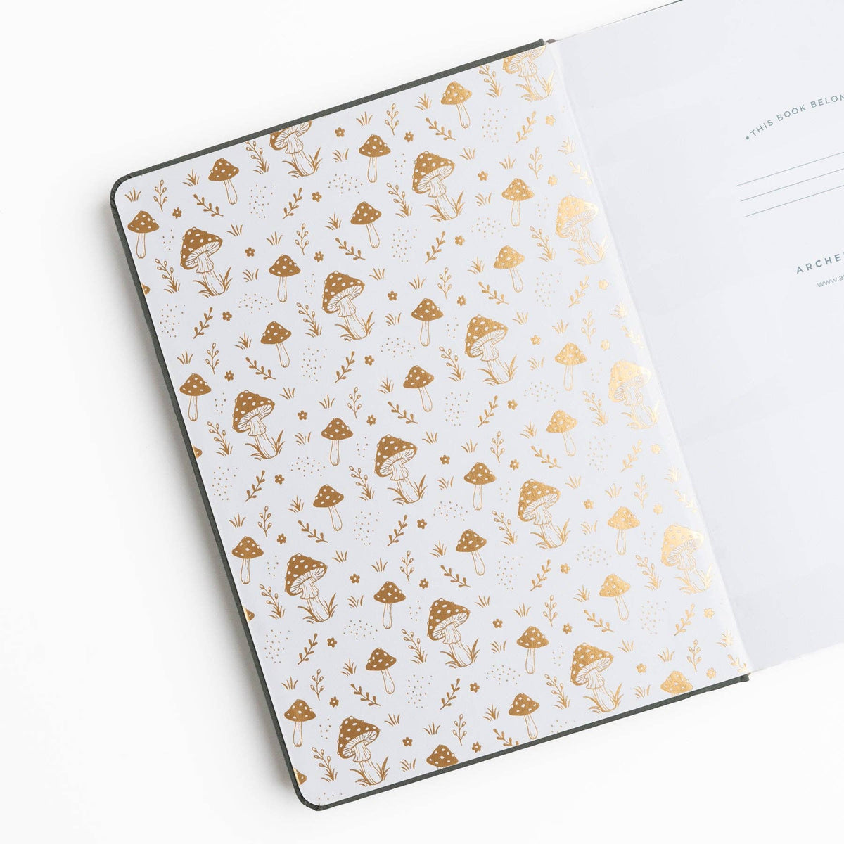 Mushrooms Dot Grid Journal