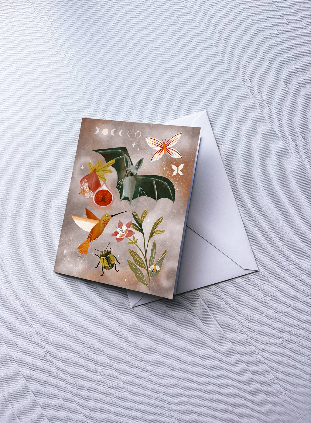 Pollinators Greeting Card