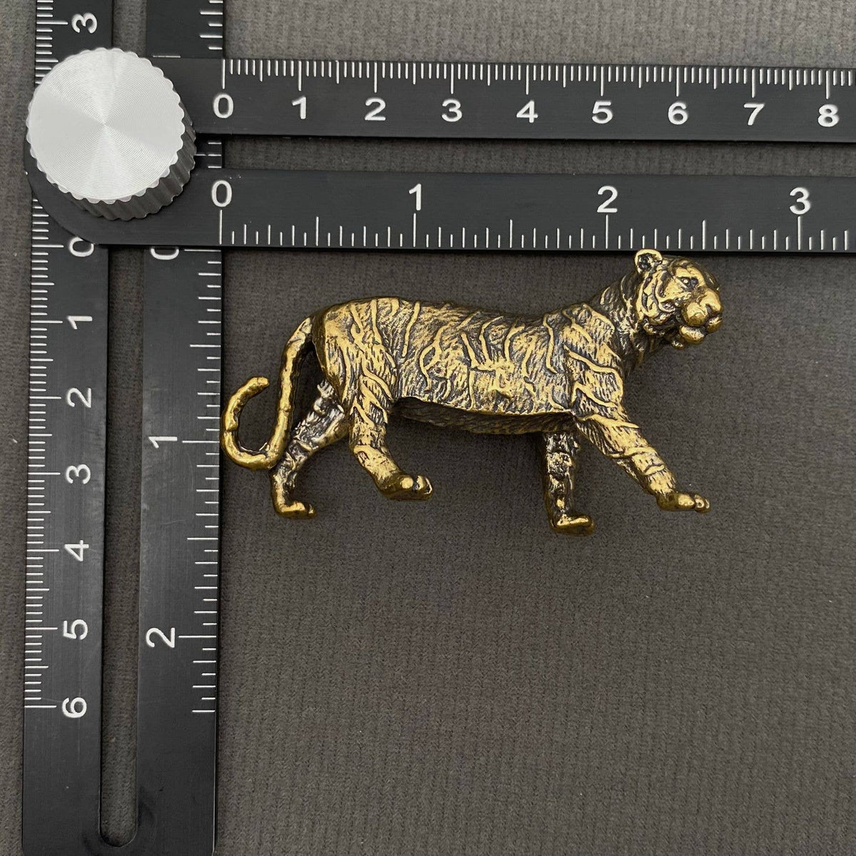 Brass Tiger Decoration