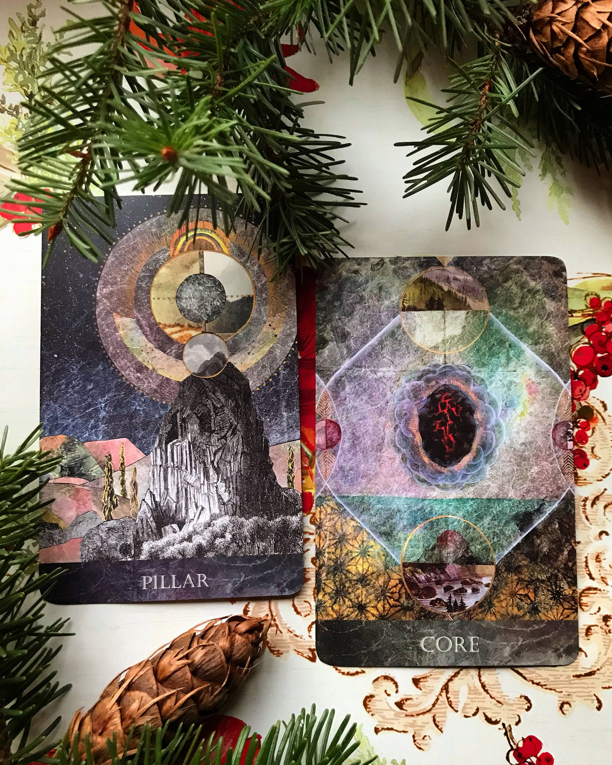 The Faceted Garden Oracle by Claire Mack