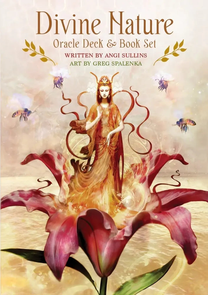Divine Nature Oracle Deck & Book Set by Angi Sullins & Greg Spalenka