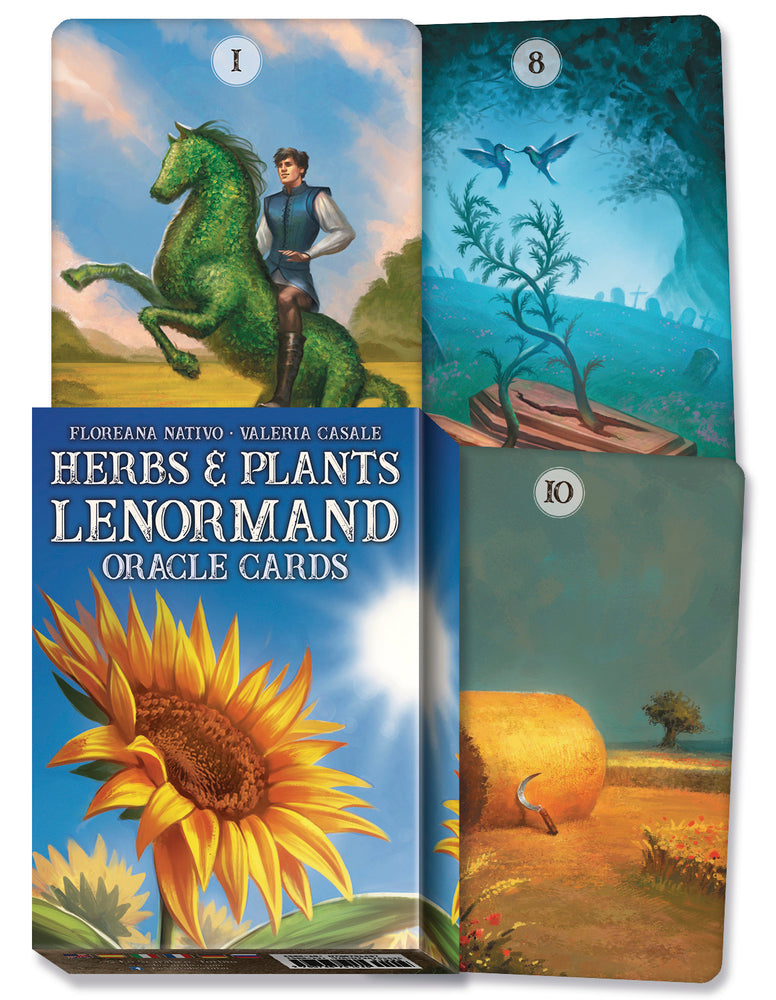 Herbs & Plants Lenormand Oracle Cards by Floreana Nativo & Valeria Casale