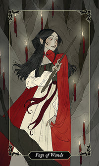 Dark Wood Tarot Mini Deck by Sasha Graham & Abigail Larson