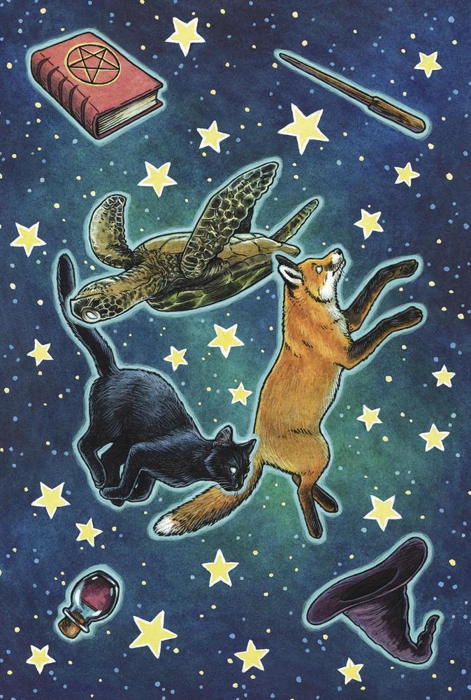 Everyday Witch's Familiars Oracle By Elisabeth Alba & Deborah Blake