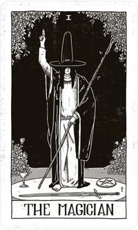 Black Ritual Tarot by Adam Zonca