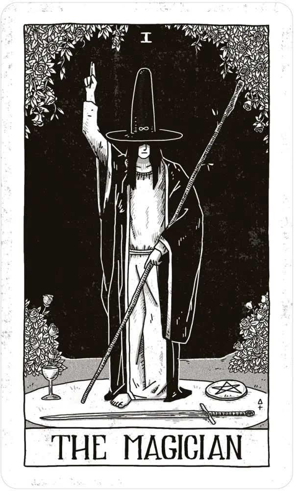 Black Ritual Tarot by Adam Zonca