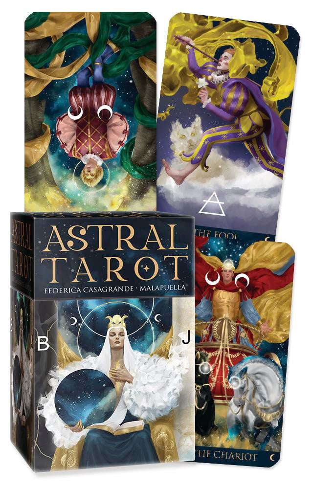 Astral Tarot Deck by Malapuella & Federica Casagrande