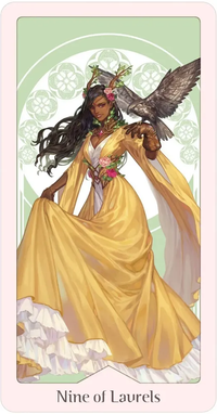 Heavenly Bloom Tarot Deck by Noa Ikeda
