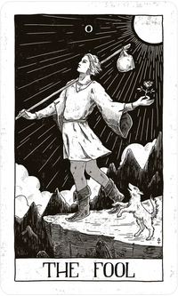 Black Ritual Tarot by Adam Zonca