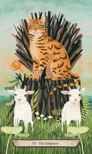 Enchanted Forest Felines Tarot by Jen Sankey